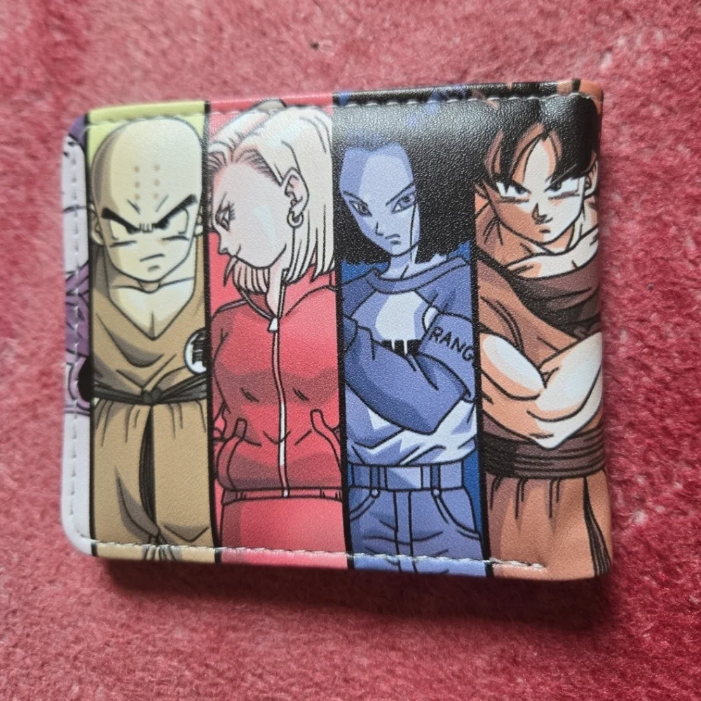 New dragon ball z anime manga leather wallet